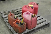(5) Gas Cans