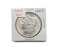 1887 Morgan Silver Dollar