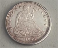 ***COPY*** SEATED COIN ***COPY***