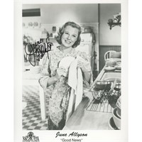 June Allyson signed "Good News" movie photo