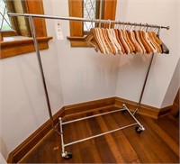 Portable Garment Rack & Hangers