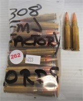 (30) Rounds of factory 308 FMJ.