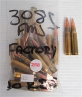 (20) Rounds of factory 308 FMJ.