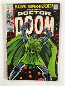 Marvel Super Heroes No.20 1969 1st Solo Doom +