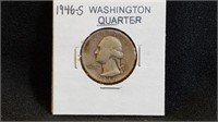 1946S Washington Quarter