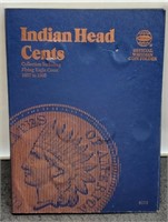 (42) Different Indian Head Cents In Album