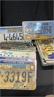 Assorted license plates