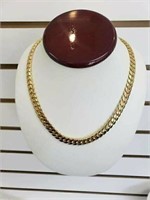 14 Kt 7MM Miami Cuban Link Solid Gold Chain