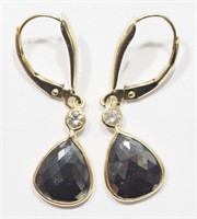 $3090. 14K Diamond Earring