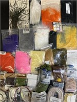 Fly Fish Bait Materials, Sparkle Rope Yarn Feather