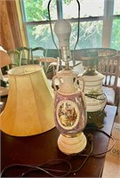 vintage lamps set of 2