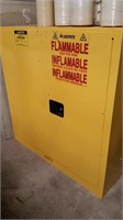 Yellow Chemical Storage Cabinet
