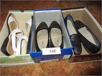 3 boxes of shoes-Madeline 7 ½, 2 pair of
