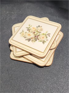 Coasters with Roses
