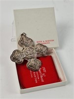 1971 Reed & Barton Sterling Silver Christmas Cross