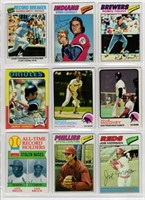 1970's Cards: Brett, Eckersley, Yount, Brooks