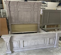 Costal Grey King bedframe 
Headboard footboard