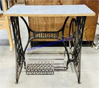 Singer Sewing Machine Stand & Particle Board Top