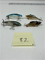 Vtg Rattl'N Rap Bil Lewis Lures & More