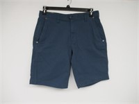 Eddie Bauer Men's 32 Canvas Short, Blue 32