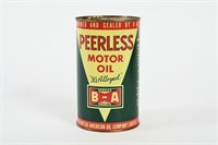 B-A PEERLESS MOTOR OIL IMP QT CAN
