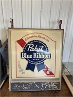 Pabst Blue Ribbon Sign  FROM TIMS TAP   (NS)