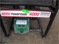 Coleman Powermate 4000 Watt Generator, working