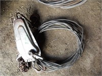 Towing Winch, Braided Cable