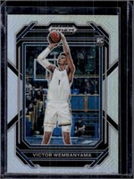 Victor Wembanyama Silver Prizm 2023 Panini Prizm