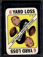 Bart Starr 1971 Topps Game Card