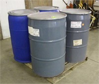 (2) Poly Barrels & (2) Metal Barrels w/Removable