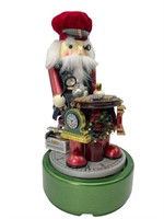 Unique Clock Maker Nutcracker Music Box