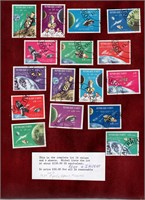 HAITI SPACE STAMP SET 16 STAMPS & 4 SS