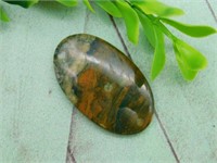 RHYOLITE CABOCHON ROCK STONE LAPIDARY SPECIMEN