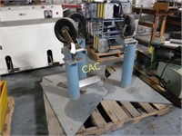 Caster Wheels with Metal Top