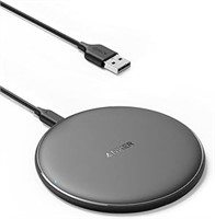 313 Anker Wireless Charger (Pad), Qi-Certified 10W