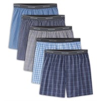 Fruit of the Loom Men's 5 Pack Exposed Waistband A