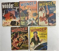 Vintage Thrilling Wonder Magazines (5)