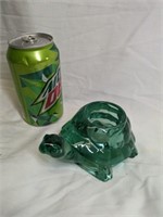 Indiana Glass Turtle Candle Holder 5 1/2"