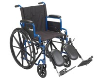 Blue Streak Wheelchair w/ FlipBack Desk Arms