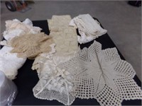 Box of crochet items
