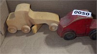 2- wooden hand made toys