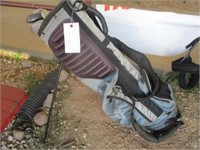 829b) Set of golf clubs - Gallaway bag