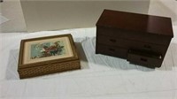 Two jewelry boxes