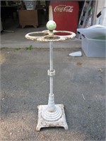 Vintage Cast Iron Fireplace Tools Stand
