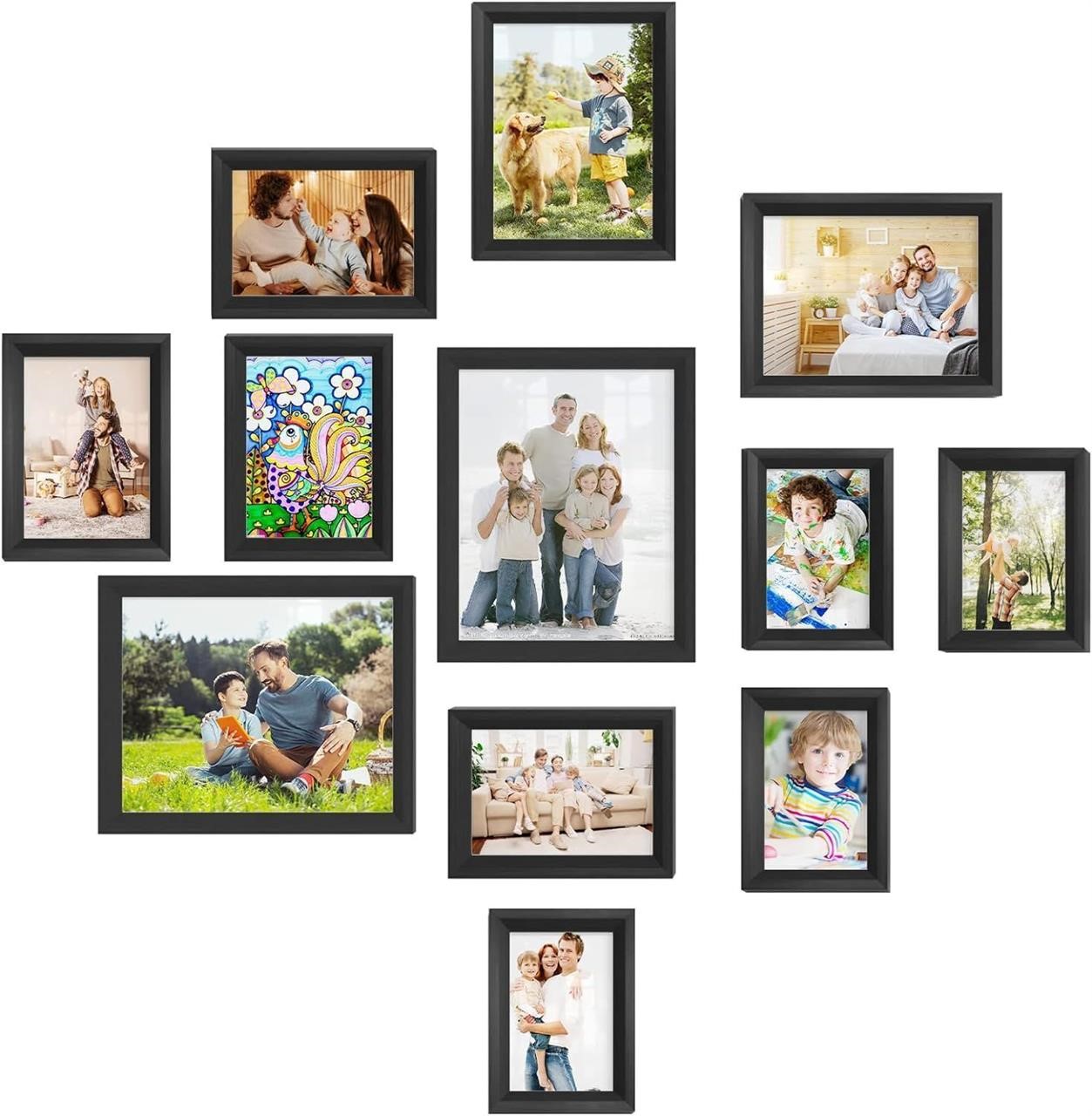 12 Pack Picture Frames Set