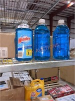 3) 67.6fl.oz. Windex refill bottles