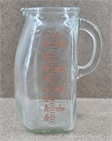 Glasco Pot Belly 4cup Measuring Pitcher