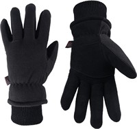 Winter Gloves -30°F Cold Proof Deerskin Leather