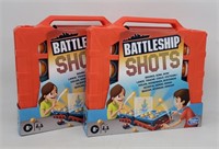 (2) NIB 'Battleship Shots' Game by Hasbro